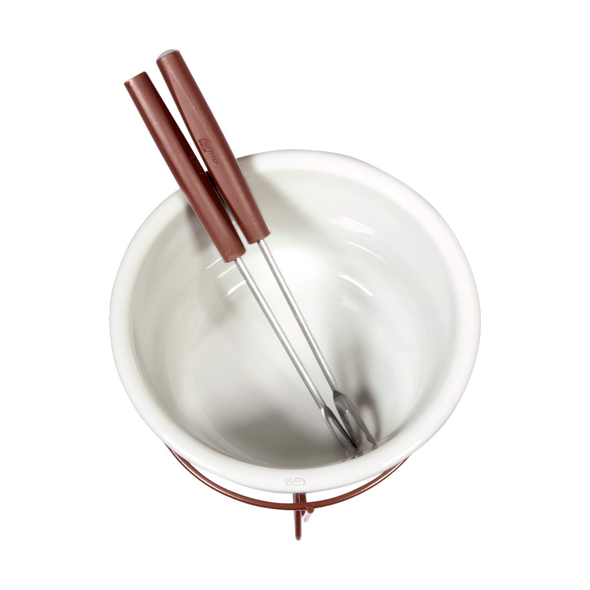 Conjunto Aparelho Para Fondue Porcelana 09 Peças Doce e Salgado Wp