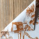 Ver imagem 4 de Kit Jogo Americano 8 Lugares Mesa Posta Toile Marrom 52x36cm:marrom