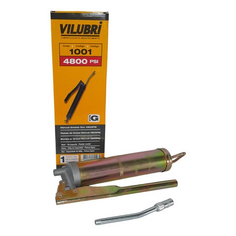 Bomba Manual para Graxa 500g com Alavanca Zincada