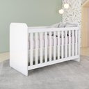 Ver mais imagens de Berço Mini Cama 3 em 1 com Regulagem de Altura Branco Sonho Encantado