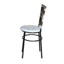 Ver imagem 4 de 2 Cadeiras para Mesa Preta Hawai Cappuccino Premium Assento Floral:floral Areia
