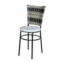 Ver imagem 2 de 2 Cadeiras para Mesa Preta Hawai Cappuccino Premium Assento Floral:floral Areia