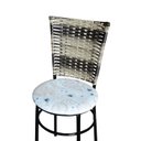 Ver imagem 5 de 2 Cadeiras para Mesa Preta Hawai Cappuccino Premium Assento Floral:floral Areia