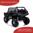 Ver imagem 7 de Carro Elétrico Infantil Com Controle Quadriciclo Criança Até 25Kg 2 Assentos Musica Luz Som 12v MP3 