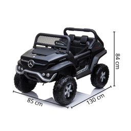 Carro Elétrico Infantil Com Controle Quadriciclo Criança Até 25Kg 2 Assentos Musica Luz Som 12v MP3  - 8