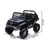 Carro Elétrico Infantil Com Controle Quadriciclo Criança Até 25Kg 2 Assentos Musica Luz Som 12v MP3  - 8