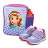 Kit Tênis Baby Casual + Mochila + Cantil - K701 - Botinho:lilas/21 - 1