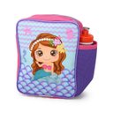Ver imagem 6 de Kit Tênis Baby Casual + Mochila + Cantil - K701 - Botinho:lilas/21
