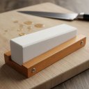 Ver imagem 4 de Edra Amolador de Facas Quartzo Artesanal com Suporte Branco