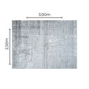 Ver imagem 7 de Tapete Sala Quarto 3,00x2,50m Talia - Diversas Estampas - Coleção Pemogo Cor:462 Grey