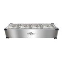 Ver imagem 1 de Rechaud Térmico Inox 4 cubas Spolu 127V SPL-514