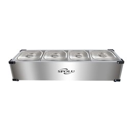 Rechaud Térmico Inox 4 cubas Spolu 127V SPL-514 - 1