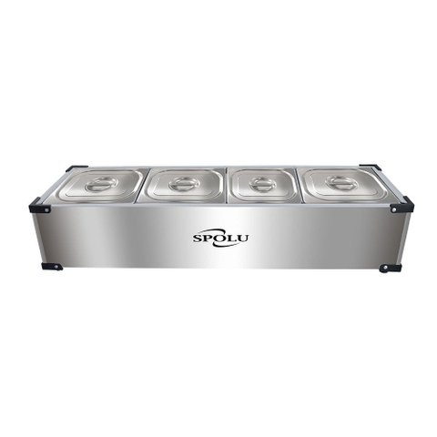 Rechaud Térmico Inox 4 cubas Spolu 127V SPL-514