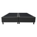 Ver imagem 6 de Base Box para Cama Casal Queen 158x198cm Bipartido Liz S05 Sintético Preto - Mpozenato