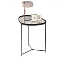 Ver imagem 5 de Mesa de Canto Orgânica Alamanda com Espelho Preto - Jb Bechara