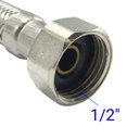 Ver imagem 2 de Flexível Malha de Aço Fêmea 1/2" 30cm - 4450030