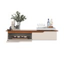 Ver imagem 5 de Aparador Rack Suspenso Eros Flow 2 Portas - Ej Móveis