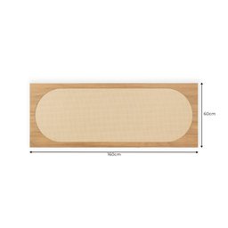 Cabeceira Maya Cama Queen 160 Cm Tauari - Telinha Rattan - 2