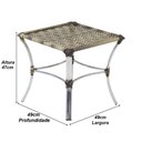 Ver imagem 7 de Jogo 02 Cadeiras e Mesa de Alumínio Área Externa Piscina Cappuccino