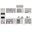 Ver imagem 5 de Armário de Cozinha Modulada de Canto 8 Peças Cp01 Balcão Branco - Lumil Lumil Móveis