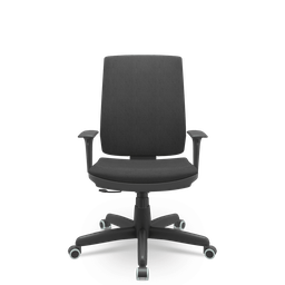 Cadeira Brizza Soft Presidente Poliéster Giratória - Braços Reguláveis e Sistema Relax - 1
