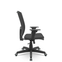 Cadeira Brizza Soft Presidente Poliéster Giratória - Braços Reguláveis e Sistema Relax - 2