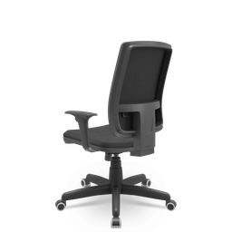 Cadeira Brizza Soft Presidente Poliéster Giratória - Braços Reguláveis e Sistema Relax - 3