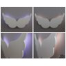 Luminária Asa de Anjo MDF com LED Quarto Bebê Mais Que Baby - 5