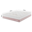 Ver imagem 2 de Colchão Espuma Ortopédico Queen Size 34x158x198cm Marte Rose - Casa Giulia