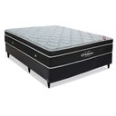 Ver imagem 1 de Cama Box Casal + Colchão Ortobom Elegant Molas Superpocket 68x138x188