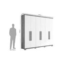 Ver imagem 5 de Guarda-Roupa Monarca 6 Portas Camarú Robel Móveis