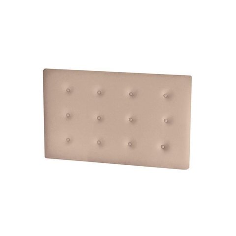 Multiuso de Quarto Bebê Kit Capitonê Courano P- Berço Maria Bege - Peroba