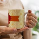 Ver imagem 3 de Caneca Te Amo Vovó Floral Laranja