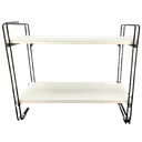 Ver imagem 2 de Nicho Prateleira 20 Cm X 49 Cm - Super Luxo C/suporte Preto