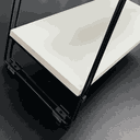 Ver imagem 1 de Nicho Prateleira 20 Cm X 49 Cm - Super Luxo C/suporte Preto