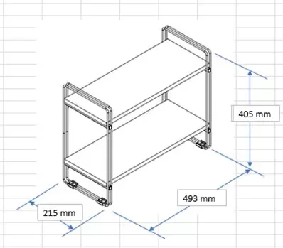 Ver imagem 5 de Nicho Prateleira 20 Cm X 49 Cm - Super Luxo C/suporte Preto
