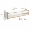 Ver imagem 6 de Kit 3 Prateleiras Infantil MDF + Suportes, Buchas e Parafusos | Fácil Instalação | Quarto Infantil D