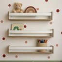 Ver imagem 1 de Kit 3 Prateleiras Infantil MDF + Suportes, Buchas e Parafusos | Fácil Instalação | Quarto Infantil D
