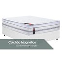 Ver imagem 1 de Cama Box Casal: Colchão Magnético Castor Pocket Gold Star + Base Crc Courano White(138x188)