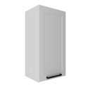Ver imagem 3 de Armário Aéreo 1 Portas Americana Almofada 40cm TM1310 MDF Grazi Branco