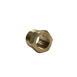 Bucha Redutora 1/4 Npt Macho X 1/8 Npt Fêmea para Gás - 2