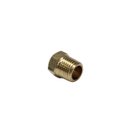 Ver imagem 1 de Bucha Redutora 1/4 Npt Macho X 1/8 Npt Fêmea para Gás