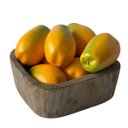 Ver imagem 3 de 18 Frutas Artificiais Mamão Composição Visual Cenográfica Decoração Estúdio Produção Cinema Real