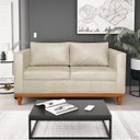 Ver imagem 1 de Sofá 3 Lugares Europa 180 cm Estilo Conforto e Elegância Corano Bege - ADJ Decor
