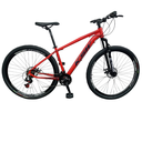 Ver imagem 1 de BICICLETA ARO 29 KSW XLT 21V MTB DISCO VERMELHO/PRETO TAM 17