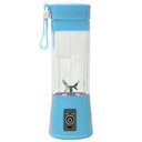 Ver imagem 1 de Mini Liquidificador Portátil Mixer Shake Recarregável - Azul