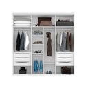 Ver imagem 3 de Guarda Roupa Casal 6 Portas Originale