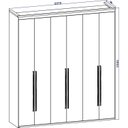 Ver imagem 5 de Guarda Roupa Casal 6 Portas Originale