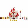Conjunto Figuras e Cenário - Super Mario - Castelo da Princesa - Reino Cogumelo - Candide - 3