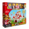 Conjunto Figuras e Cenário - Super Mario - Castelo da Princesa - Reino Cogumelo - Candide - 6